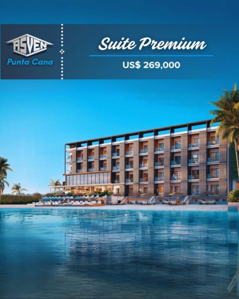 Suite a la venta en Punta Cana desde US$269,000 