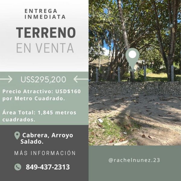 Terreno en Venta – Cabrera, Arroyo Salado