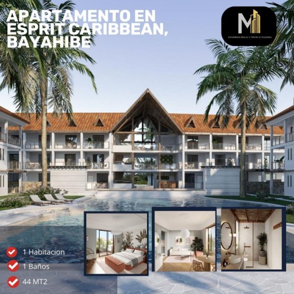 Vendo apartamento tipo studio en bayahibe